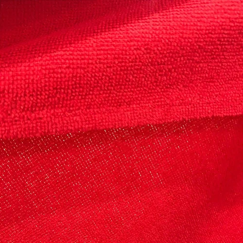 Tecido Atoalhado Felpudo Microfibra - Vermelho