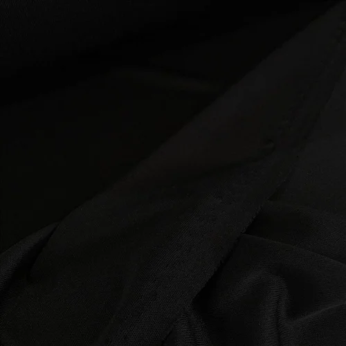 Malha Helanca Light Preta - 1,80m de Largura