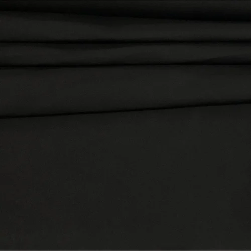 Tecido Tricoline Liso - Preto - 1,50m de Largura