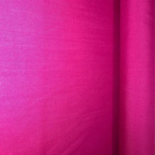 Tecido Tricoline Liso - Rosa Pink - 1,50m de Largura