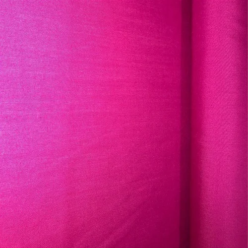 Tecido Tricoline Liso - Rosa Pink - 1,50m de Largura