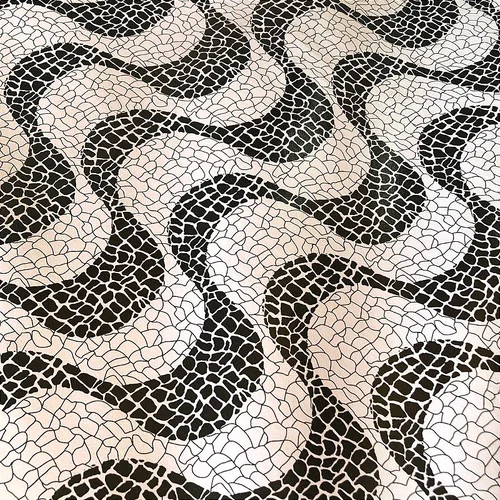 Plástico Térmico Estampado - Calçadão de Copacabana