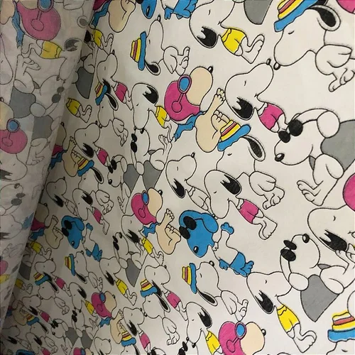 Tricoline Estampado Misto - Snoopy