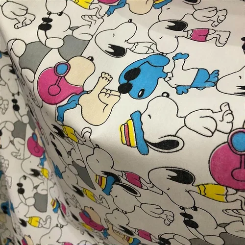Tricoline Estampado Misto - Snoopy