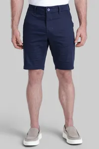 Bermuda Alfaiataria Slim London Azul Marinho | Traje Urbano - imagem 1