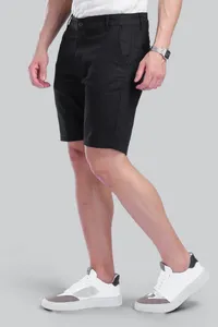 Bermuda Alfaiataria Slim London Preta | Traje Urbano - imagem 2