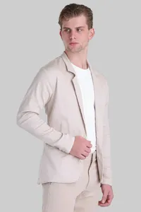 Blazer Slim Traje Urbano Areia | Traje Urbano - imagem 3