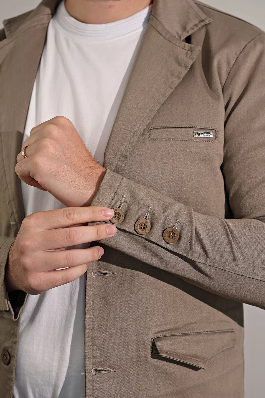 Blazer Genebra Slim Capuccino