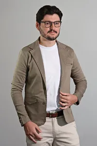 Blazer Genebra Slim Capuccino | Traje Urbano - imagem 1