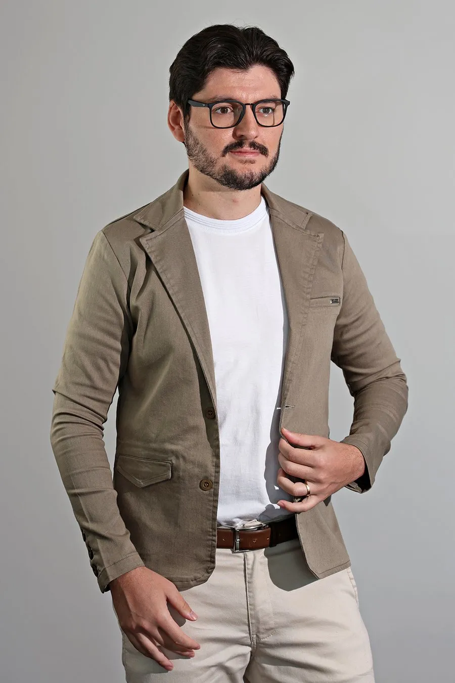 Blazer Genebra Slim Capuccino