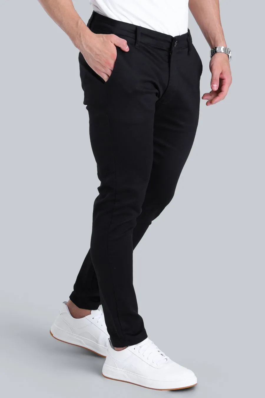 Calça Alfaiataria Skinny Madrid Preta | Traje Urbano