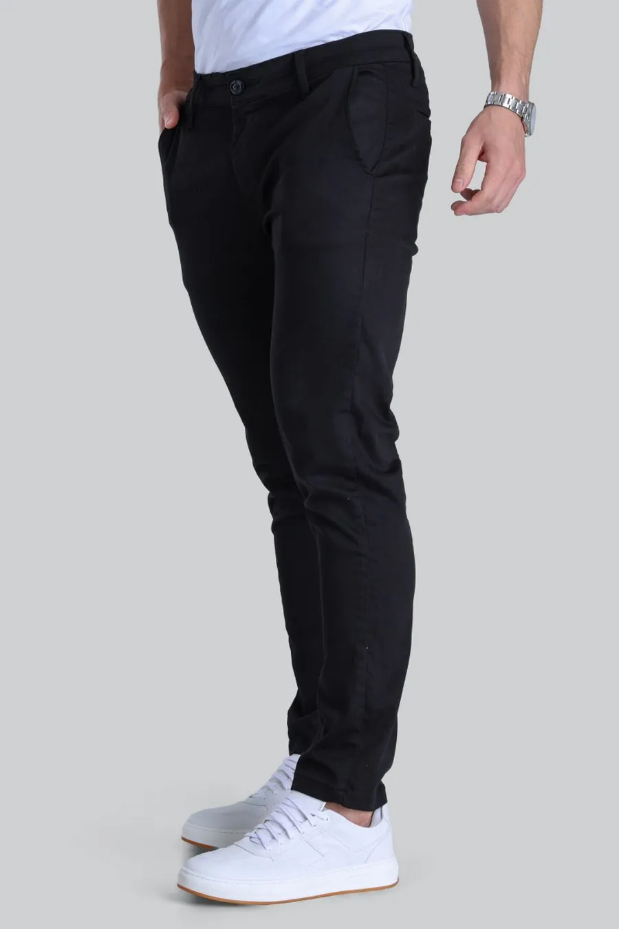 Calça Alfaiataria Slim Milano Preta