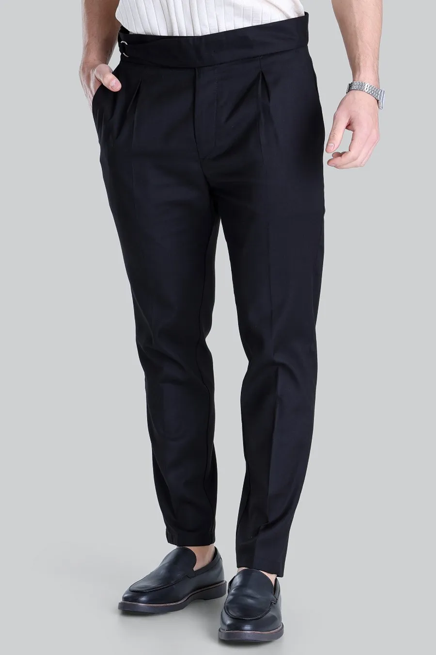 Calça Alfaiataria Provenza Slim Preta