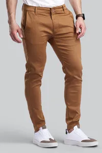 Calça Alfaiataria Skinny Caramelo | Traje Urbano - imagem 2