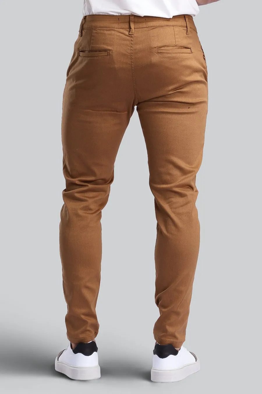 Calça Alfaiataria Skinny Caramelo | Traje Urbano