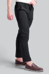 Calça Alfaiataria Tech Slim Preta | Traje Urbano - imagem 2