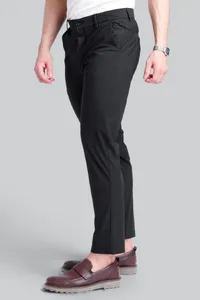 Calça Alfaiataria Tech Slim Preta | Traje Urbano - imagem 3