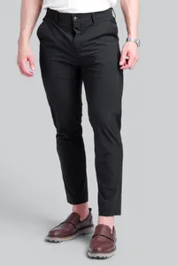 Calça Alfaiataria Tech Slim Preta | Traje Urbano - imagem 1