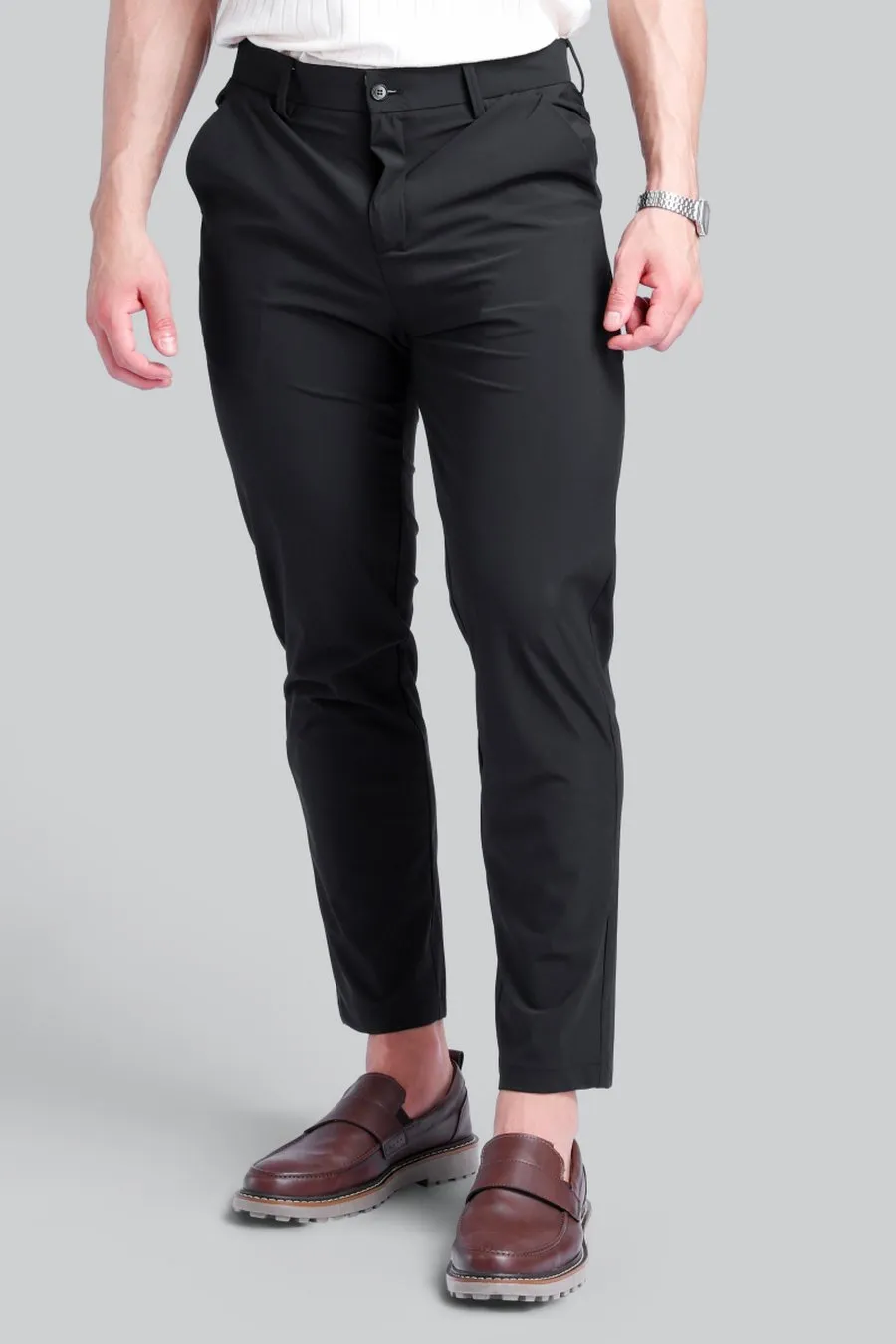 Calça Alfaiataria Tech Slim Preta