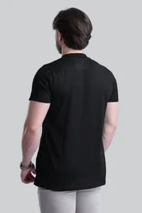 Camiseta Siena Texturizada Preta | Traje Urbano - imagem 3