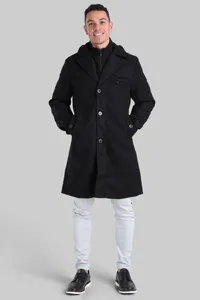 Sobretudo Montblanc Preto | Traje Urbano - imagem 3