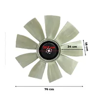 87313617 | Hélice Ventilador Radiador Aplicável Colheitadeiras Case - imagem 3