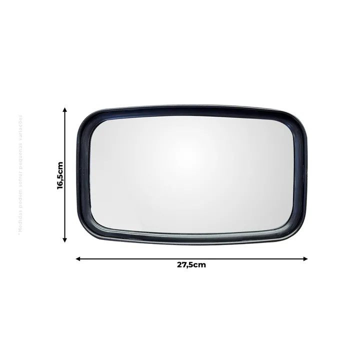 14564772 / Espelho Retrovisor Universal Com Lente Escavadeira Volvo
