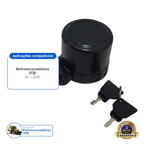 Tampa Tanque Hidráulico Aplicável Jcb 214 3c - 32925421