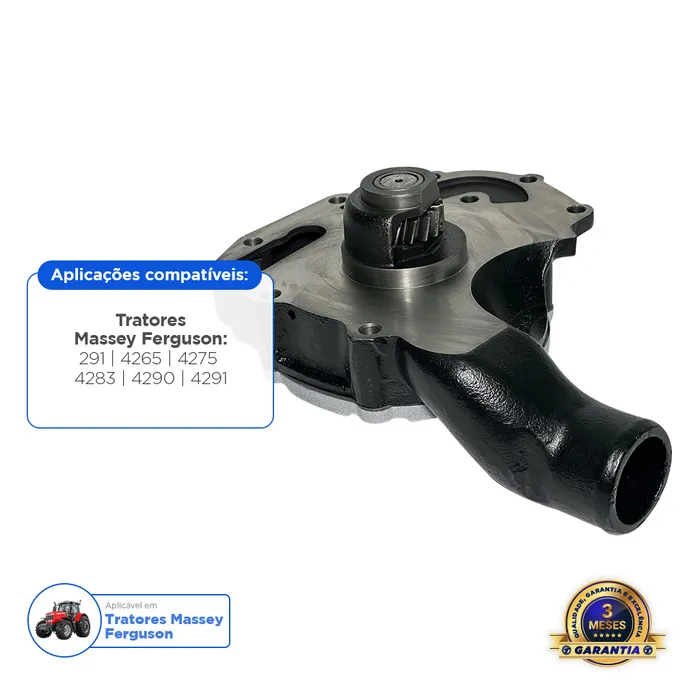 422691 / Bomba D´Água Do Motor Perkins Aplicável Massey Ferguson