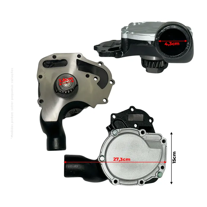 422691 / Bomba D´Água Do Motor Perkins Aplicável Massey Ferguson