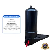 Bomba Combustivel Elétrica 24V Aplicável Escavadeiras Hyundai - 11Q456520 - imagem 2
