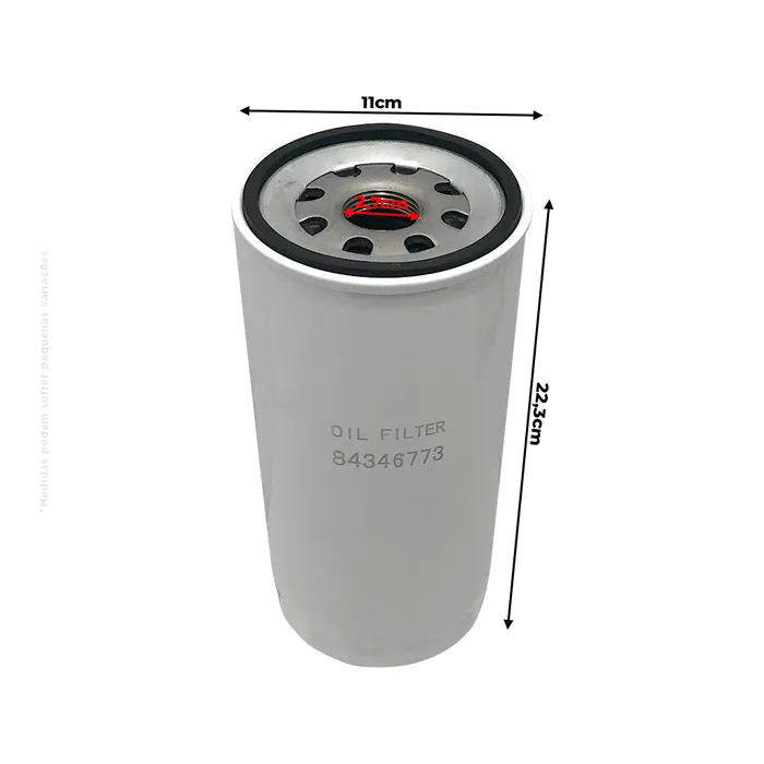 48028753 / Filtro Óleo Hidráulico Motor Aplicável New Holland