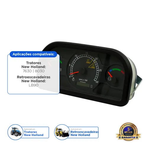 Painel Instrumentos Aplicável Trator New Holland - 51472660