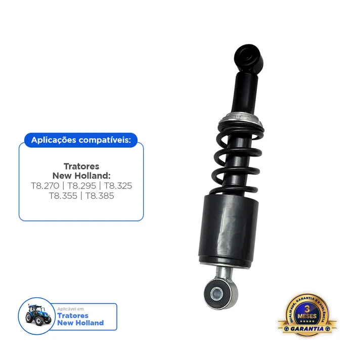 51641090 / Amortecedor da Cabine Aplicável New Holland T8