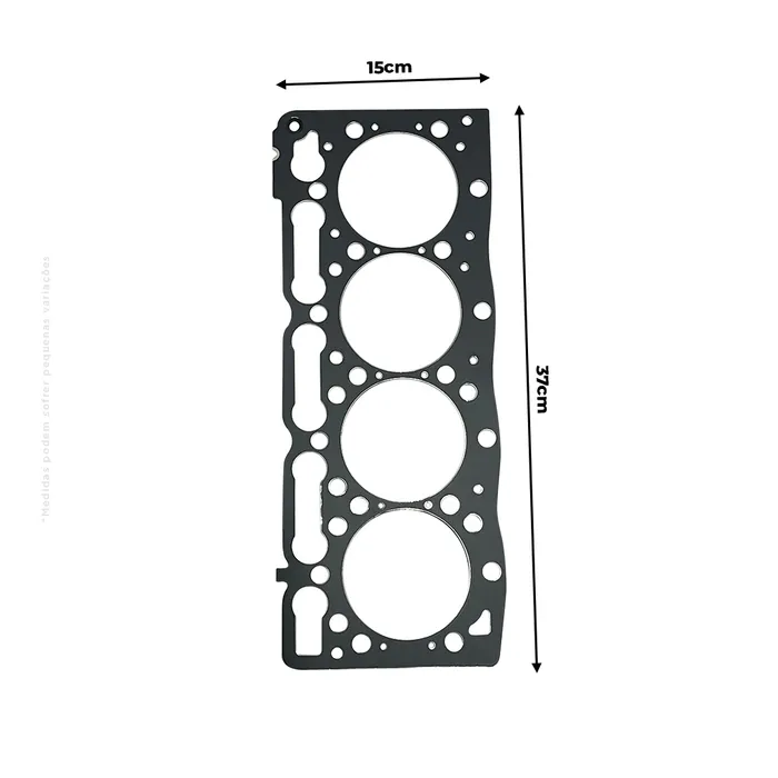 6691297 / Junta Cabeçote Kubota V1505 Aplicável Bobcat S100