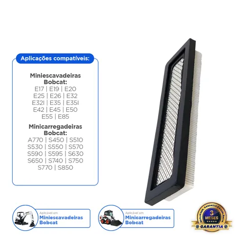 Filtro Do Ar Condicionado Aplicável Bobcat - 7176099