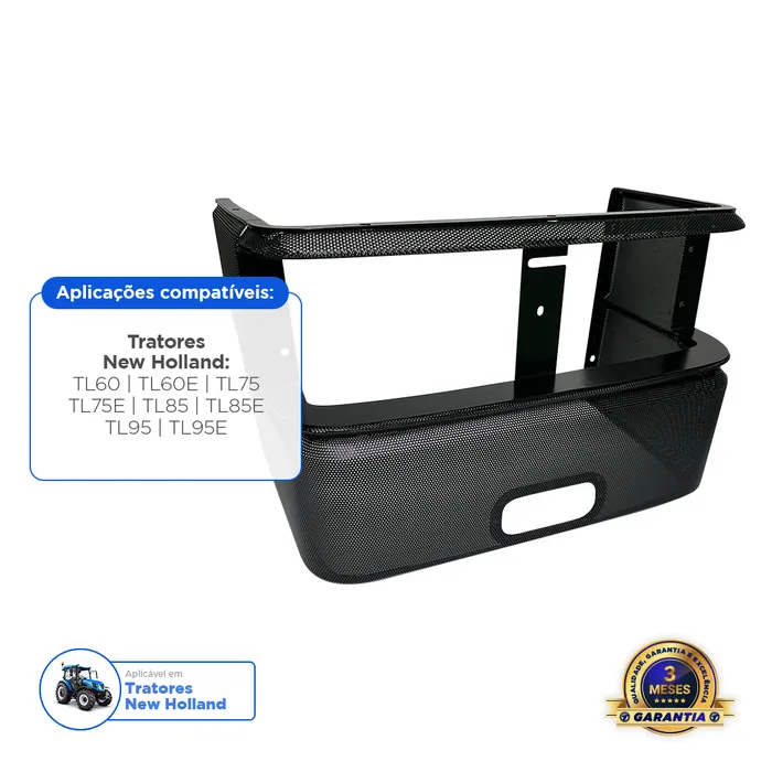 82991350 / Grade Dianteira Aplicável Tratores New Holland