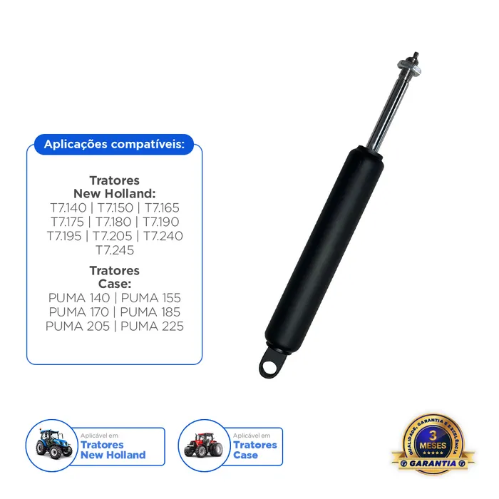Mola A Gás Aplicável Trator Case Puma - 87710003