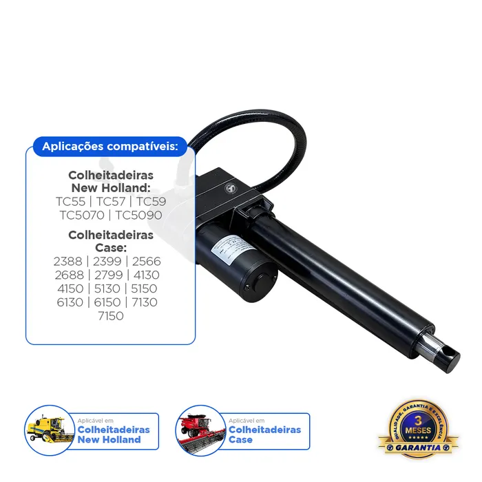 9510531 / Atuador Peneira Nivelante Aplicável New Holland