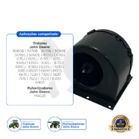 Al214942 / Motor Ventilador Aplicável Tratores John Deere 7220 - imagem 2