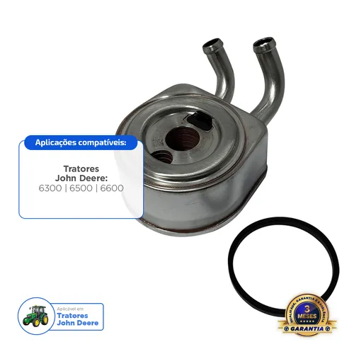 Resfriador De Óleo Aplicável Tratores John Deere - Re31929