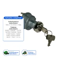 RE45963 / Interruptor de Ignição Aplicável John Deere 1175 5078E 6110J - imagem 2