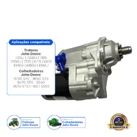 RE501294 / Motor Partida Aplicável Trator John Deere - imagem 2