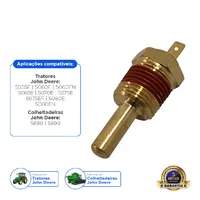 RE537637 / Sensor Temperatura Água Aplicável Trator John Deere - imagem 2