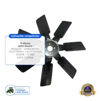 RE62634 / Hélice Motor Do Radiador Aplicável Tratores John Deere - imagem 2