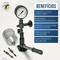 S90H S60H / Teste De Bico Injetor Mecânico Diesel Calibrador - imagem 3