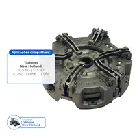 47452326 / Platô Embreagem Dupla Aplicável Tratores New Holland - imagem 2