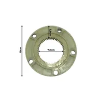 6670757 / Flange Acoplamento Dentes Aplicável Escavadeiras Bobcat - imagem 2