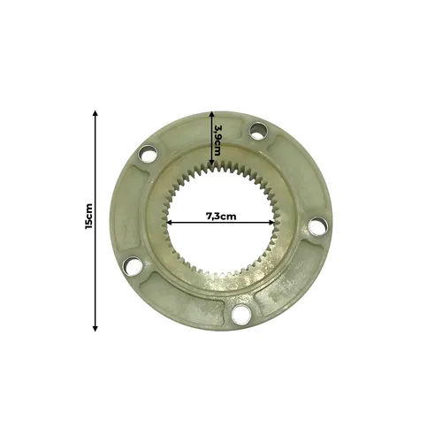 Flange Acoplamento Dentes Aplicável Escavadeiras Bobcat - 6670757