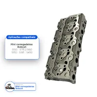 6685503 / Cabeçote Cilindro Aplicável Máquinas Bobcat Kubota - imagem 2